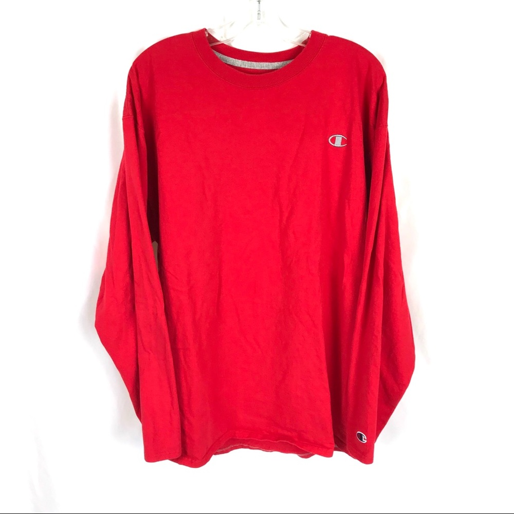 Champion Long Sleeve Shirt Crewneck